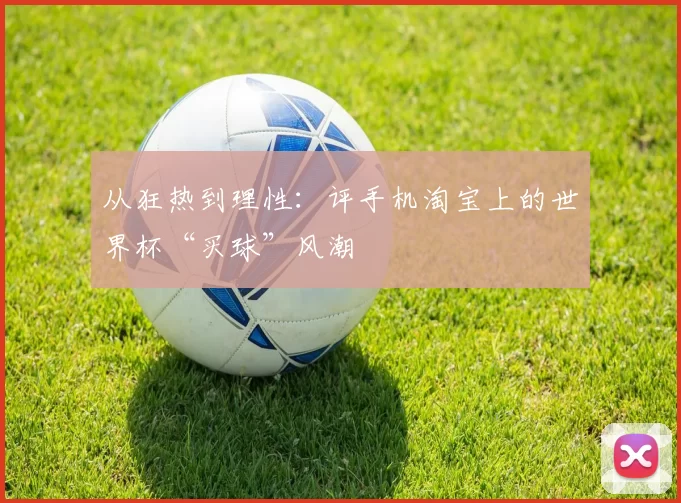 从狂热到理性：评手机淘宝上的世界杯“买球”风潮
