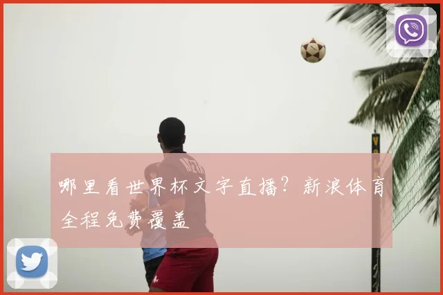 哪里看世界杯文字直播？新浪体育全程免费覆盖