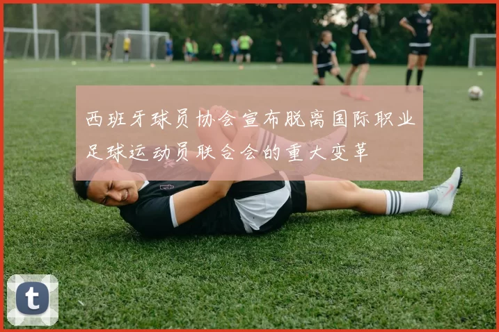 西班牙球员协会宣布脱离国际职业足球运动员联合会的重大变革